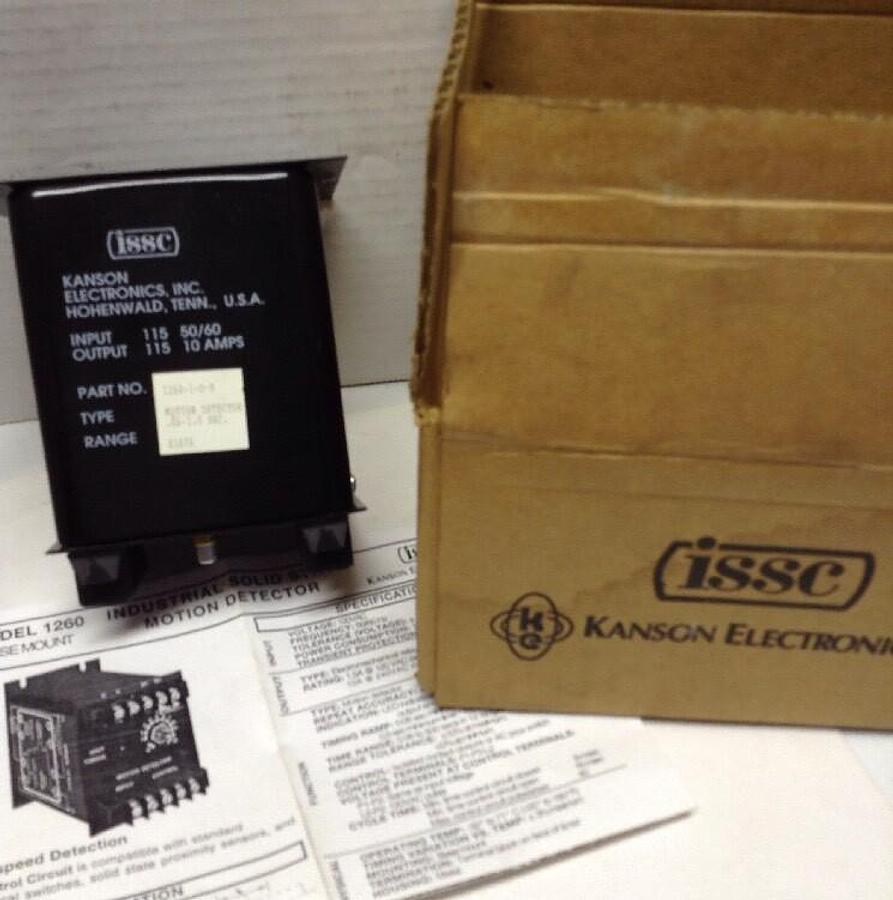 Kanson Electronics,1260-1-D-B,Motion Detector