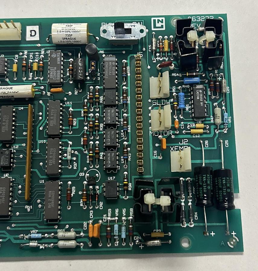 Used LEEDS & NORTHRUP,063232,ANALOG CONTROL BOARD