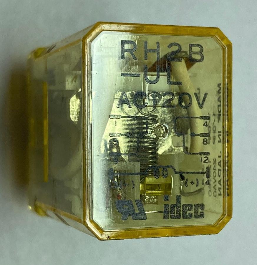 Used IDCC,RH2B-UL,Intermediate Relay AC 120V