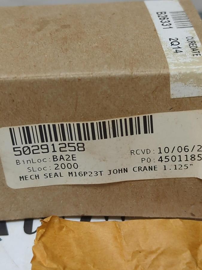 JOHN CRANE,M16P23T,MECHANICAL SEAL 1.125 INCH NOS