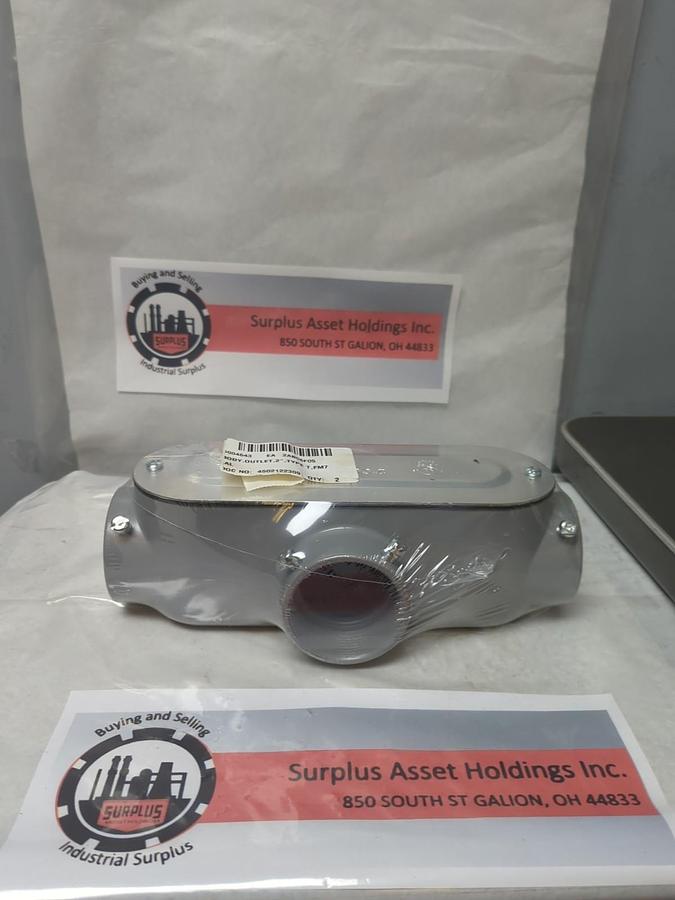 UNBRANDED,TYPE T,CONDUIT OUTLET BODY FM7 WITH COVER NOS