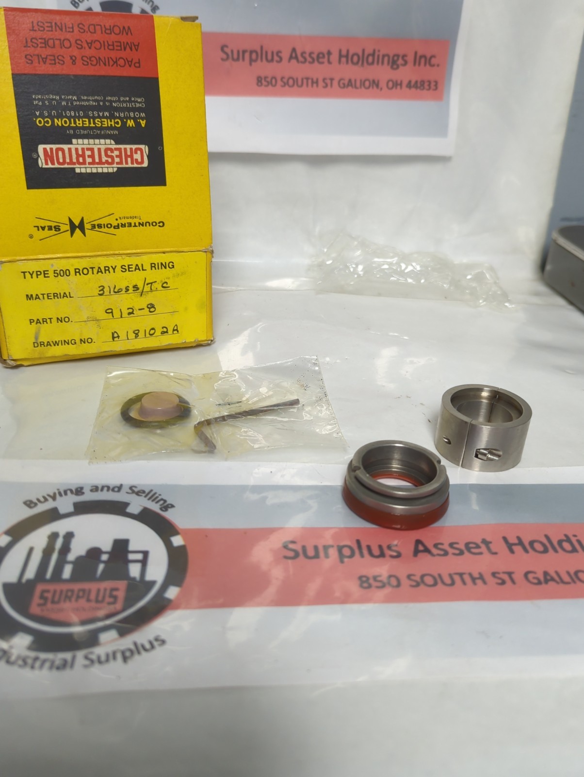 CHESTERTON,500,ROTARY SEAL RING NOS