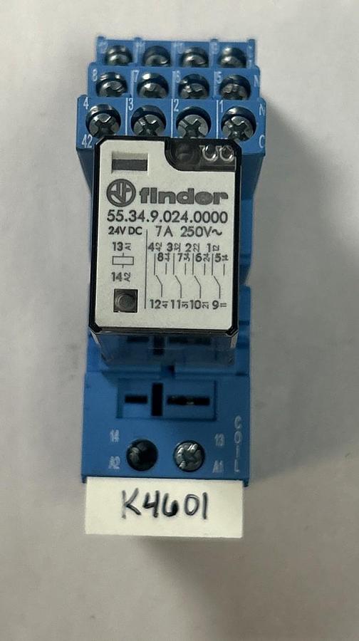Used FINDER,94.04,SOCKET RELAY LOT OF 13