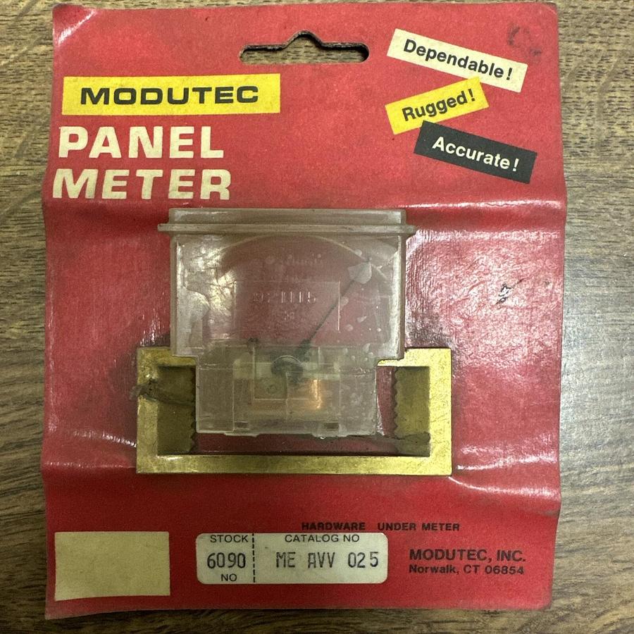 Used Modutec,ME AVV 025,Panel Meter