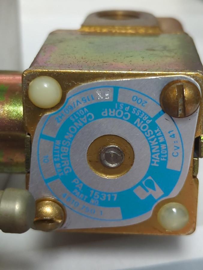 HANKISON,0515-1,PROGRAMMABLE ELECTRIC VALVE NEMMA 1 200PSIG 175° F NOS