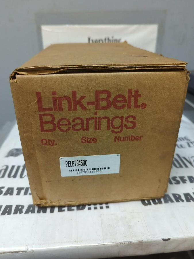 Used LINK-BELT REXNORD,PE-LB7945RC,PILLOW BLOCK SPHERICAL BEARING SEALED BOX NEW
