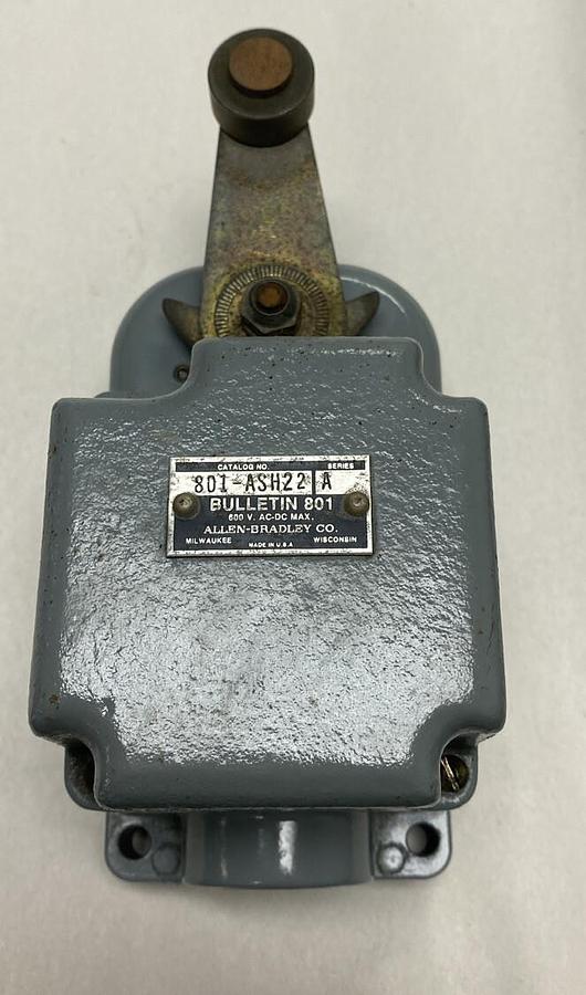 Allen-Bradley,801-ASH22,Limit Switch Series A 600V NOS