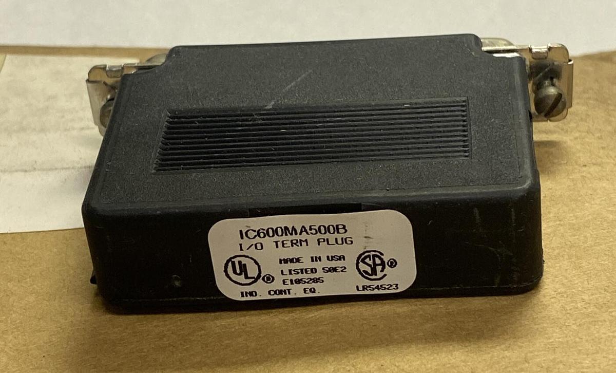 GE FANUC,IC600MA500,I/O TERMINATION PLUG NOS