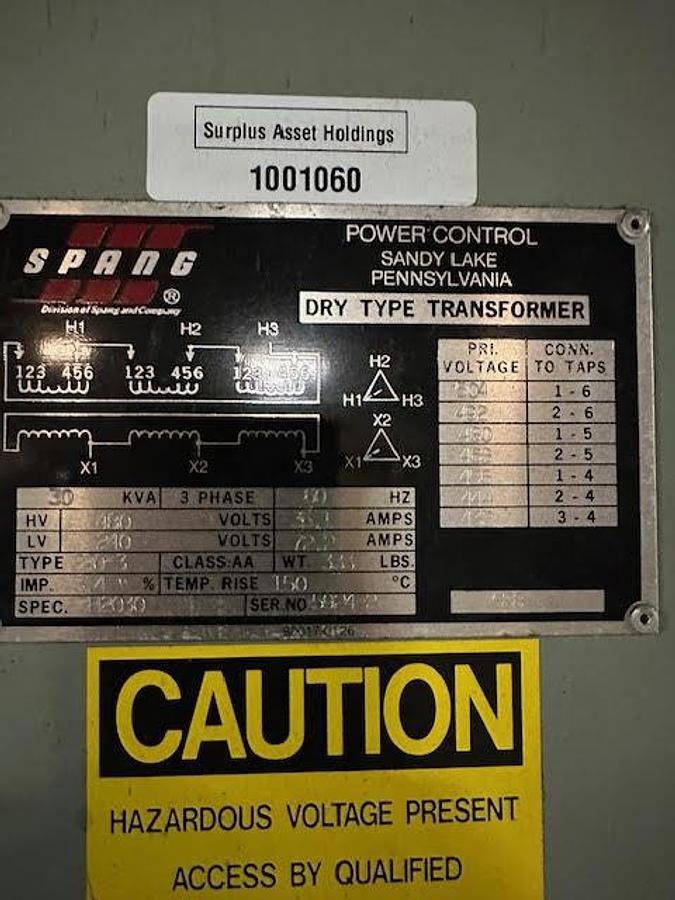 Used Spang 30