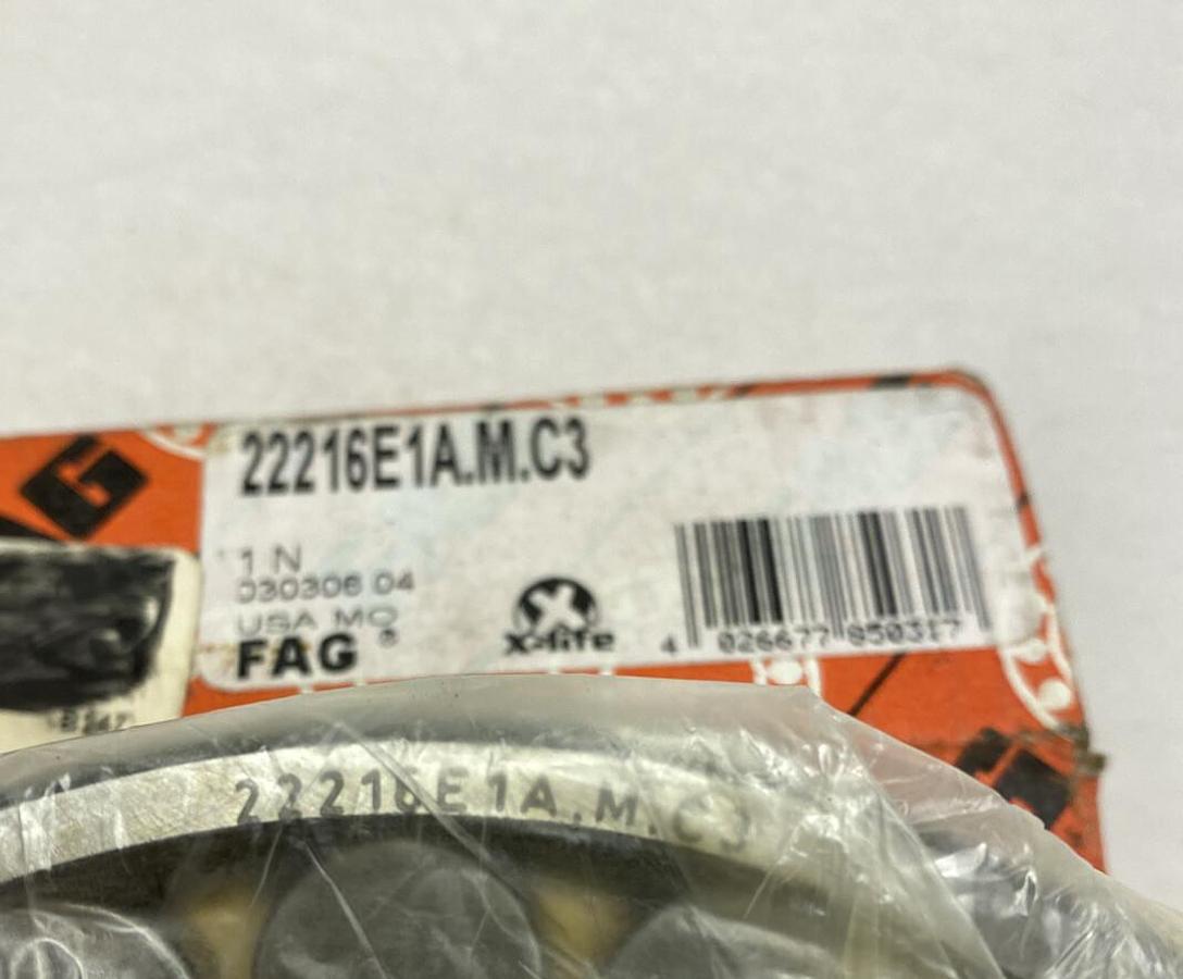 Used FAG,22216E1A.M.C3,Roller Bearing NOS