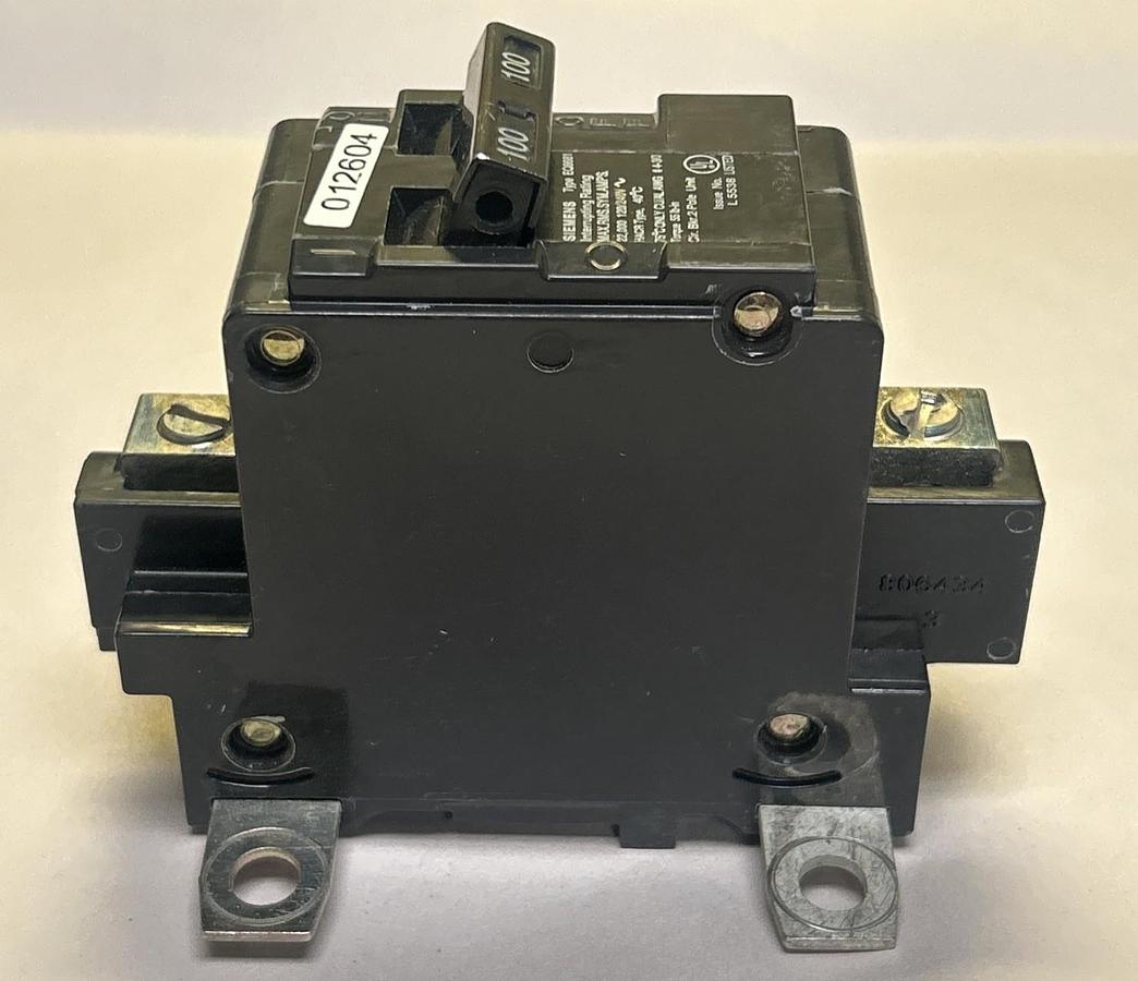 Used SIEMENS,EQ8681,CIRCUIT BREAKER 100A 120/240V 2P