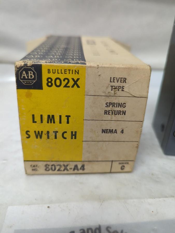 ALLEN BRADLEY,802X-A4,LIMIT SWITCH SERIES C NEMA 4 NOS