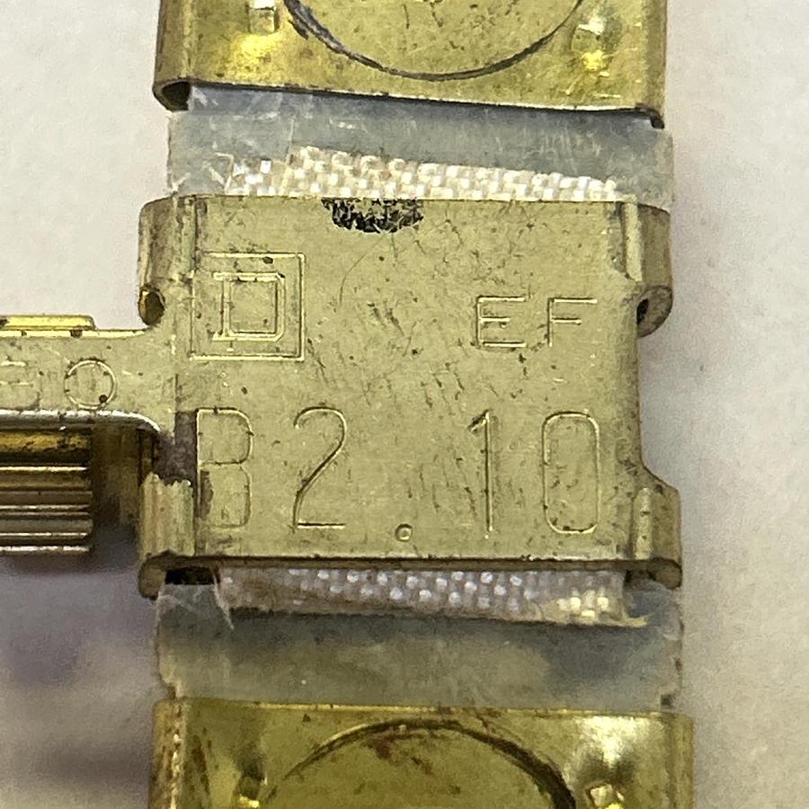 Used SQUARE D,B2.10,THERMAL OVERLOAD HEATER ELEMENT LOT OF 5
