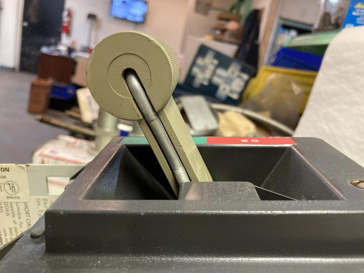 Used Cutler Hammer,60 Amps,12 INCH MCC Disconnect FUSED Feeder Bucket 60A 60Hz 480V