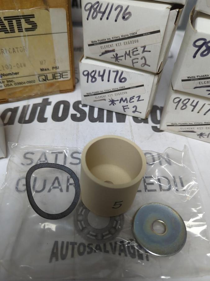 WATTS FLUID AIR,EK602VA,ELEMENT KITS LOT OF 7 NEW