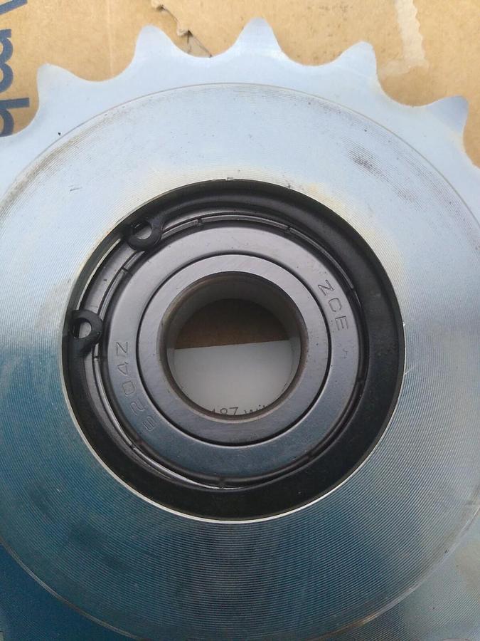 AMBAFLEX FLEXLINK,5112493,SPROCKET  C45 Z=19 3/4 IN DIN 8187 W/ BEARING NOS