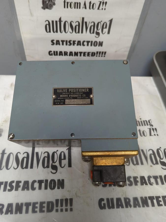 MOORE,72LN315,VALVE POSITIONER MISSING BOX NOS