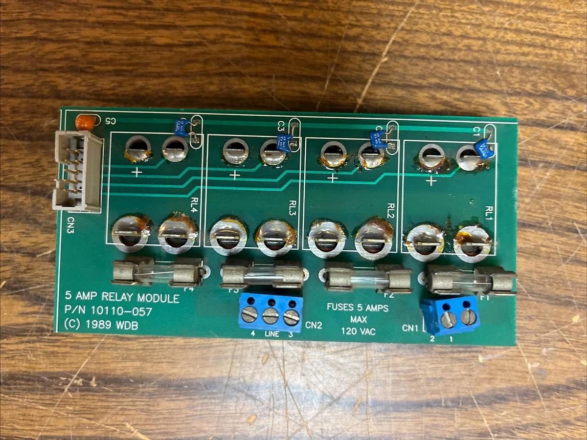 Used UNBRANDED,10110-057,RELAY MODULE 5 AMP