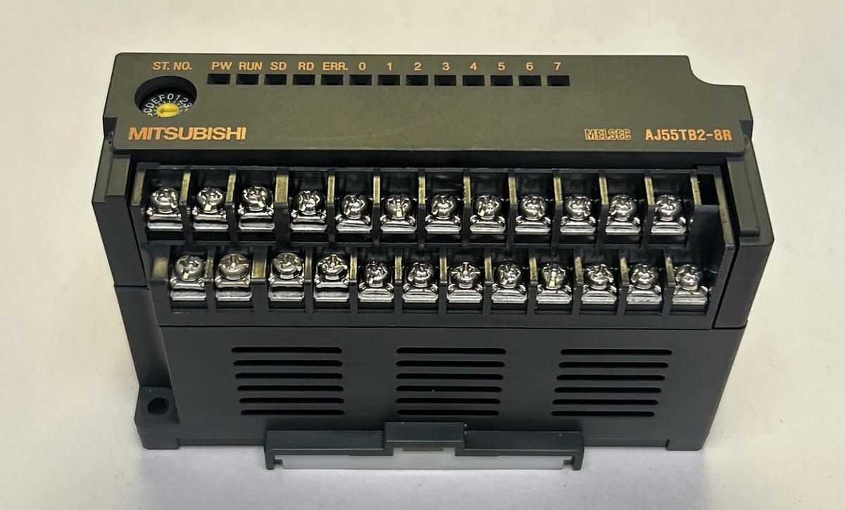 Used MITSUBISHI,AJ55TB2-8R,I/O LINK REMOTE UNIT