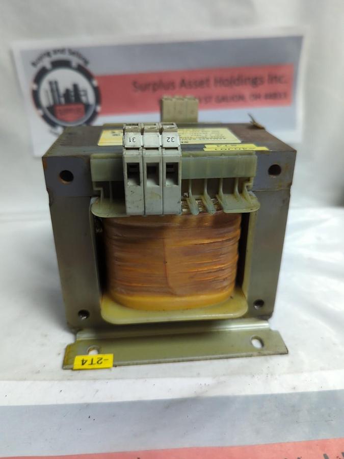Used SIEMENS,4AM4895-0AW40-0J,TRANSFORMER 400VA 80HZ PRI-1-2 480V SEC-31-32 400V