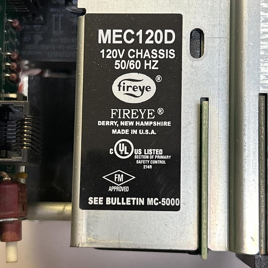 Used HONEYWELL,MEC120D,FLAME SAFETY TIMING MODULE 120V