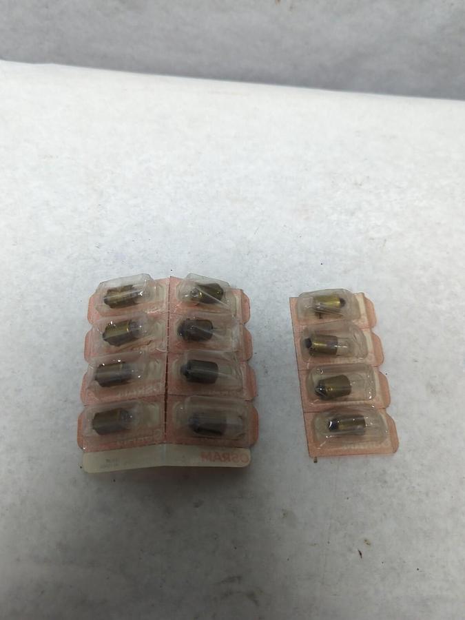 OSRAM,3797,LIGHT CABIN BULB BA9s24V 2W LOT OF 12 NOS