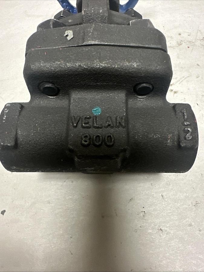 Velan,A105N,1/2" Class 800 Steel Gate Valve