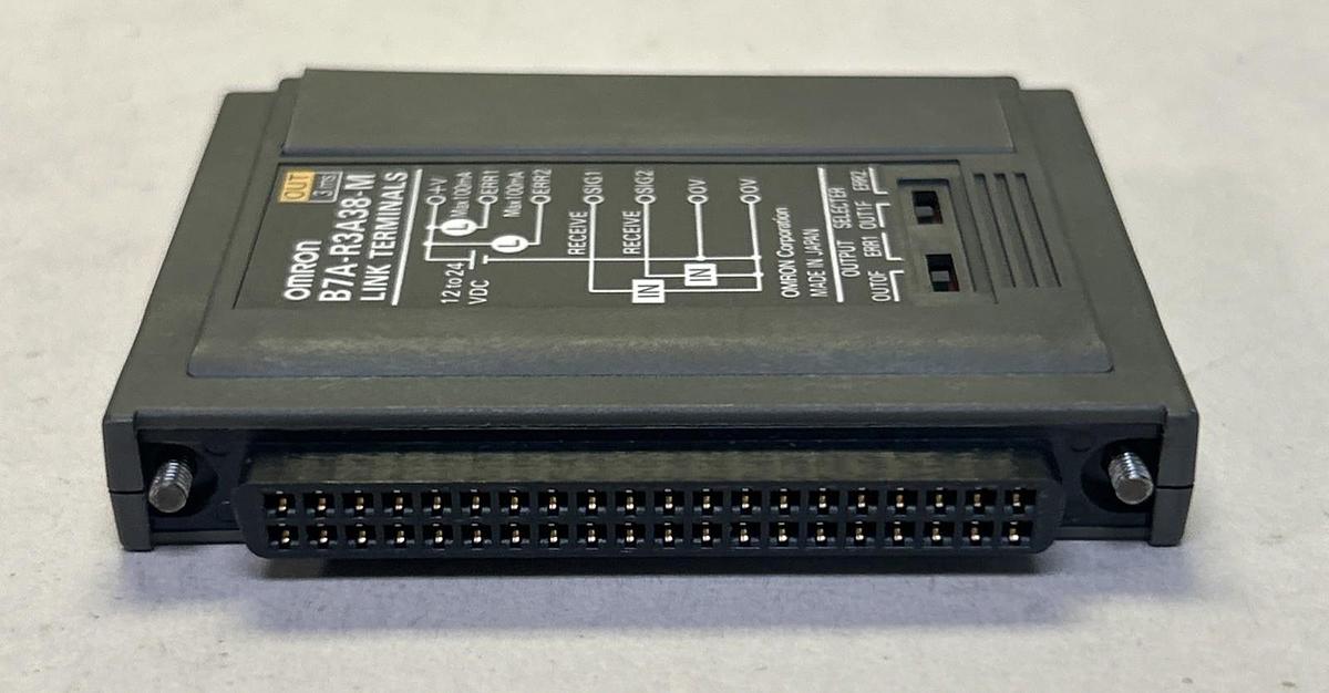 Used OMRON,B7A-R3A38-M,LINK TERMINALS