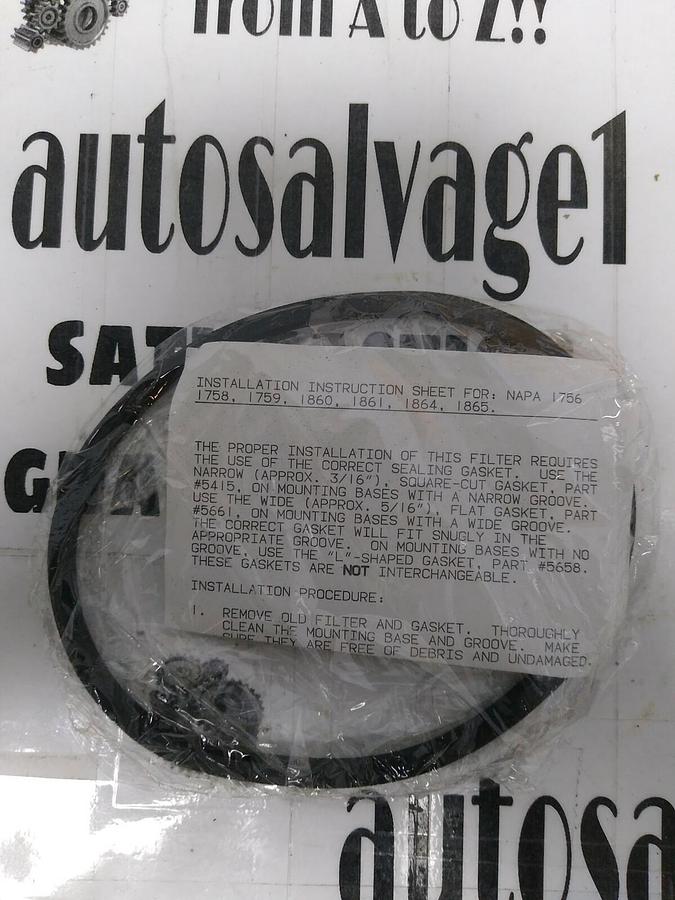 Used Napa Gold,1759,Hydraulic Filter 10 Micron NOS