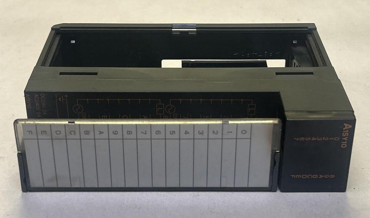Used MITSUBISHI,MITSUBISHI,A1SY10,OUTPUT UNIT MODULE,OUTPUT UNIT MODULE