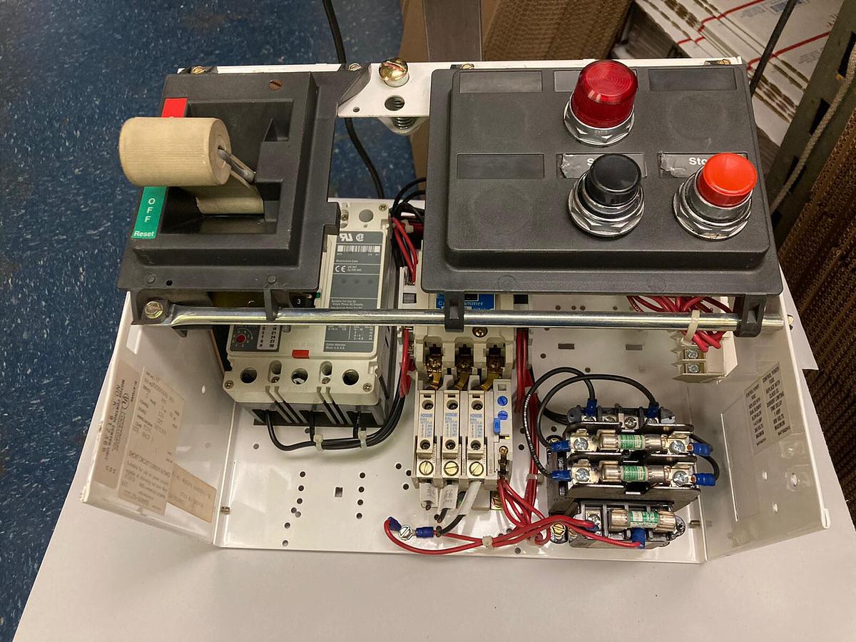 Used Cutler Hammer,Size 1,MCC 12 INCH Starter Bucket 27 Amps