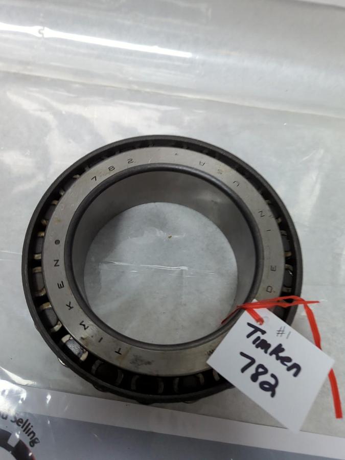 Used TIMKEN,782,ROLLER BEARING CONE PRE-OWNED