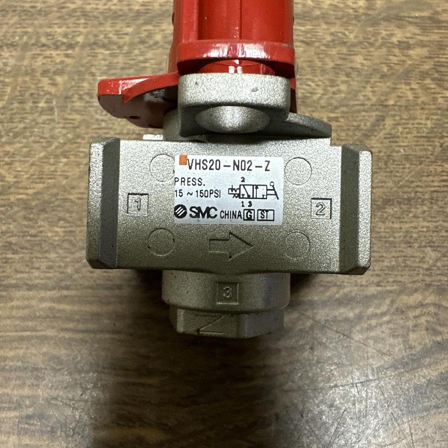 SMC,VHS20-N02-Z,Manual Pressure Relief Valve
