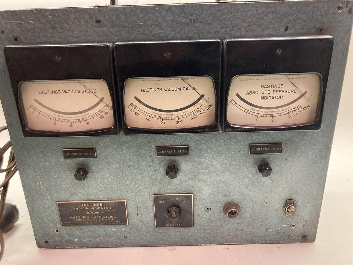 Used Hastings,Model CV-32,Vacuum Indicator