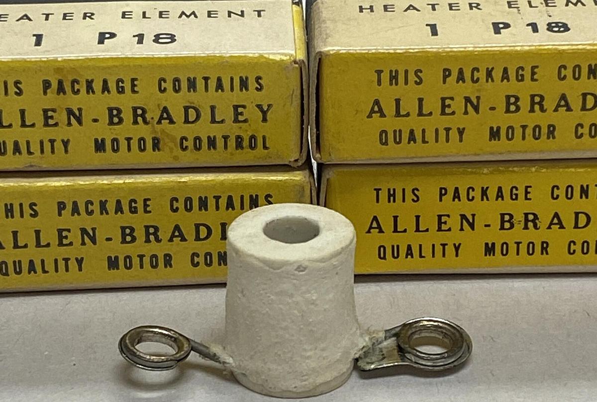 ALLEN BRADLEY,P18,HEATER ELEMENT LOT OF 4 NEW