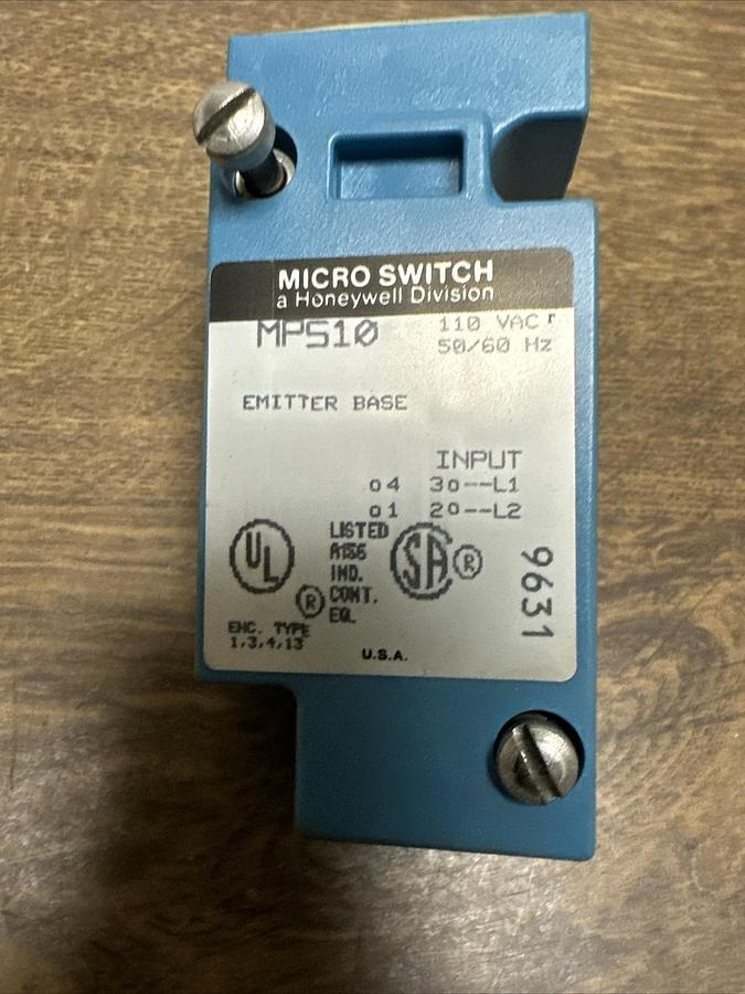 Honeywell,MPS10,Micro Switch