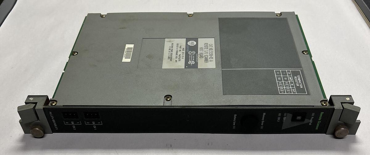 Used ALLEN BRADLEY,5150-RS,SER A REMOTE I/O SCANNER HOST BOARD