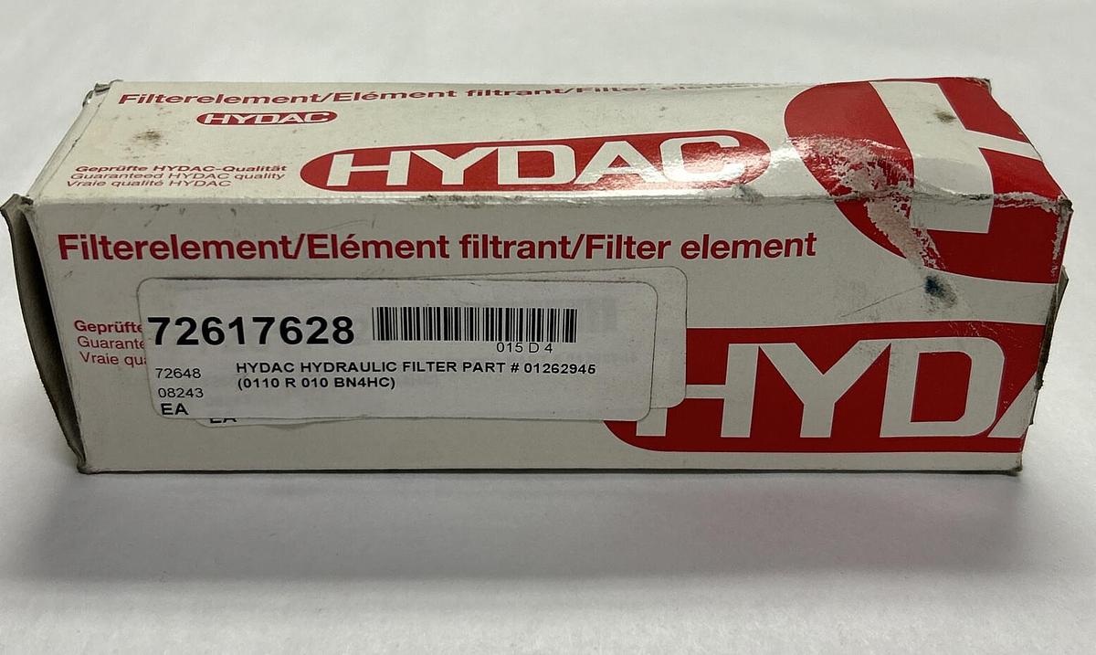 Used HYDAC,01262945,FILTER ELEMENT NEW