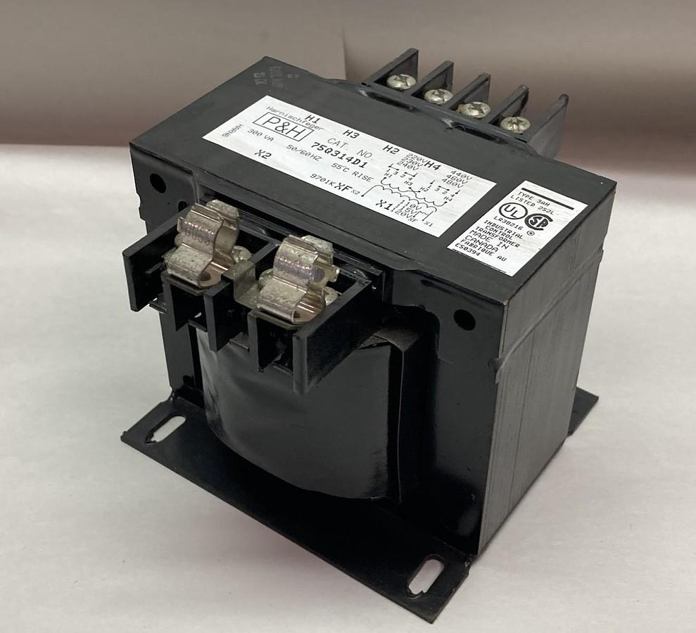 P&H,75Q314D1,Control Transformer 300VA 50/60HZ