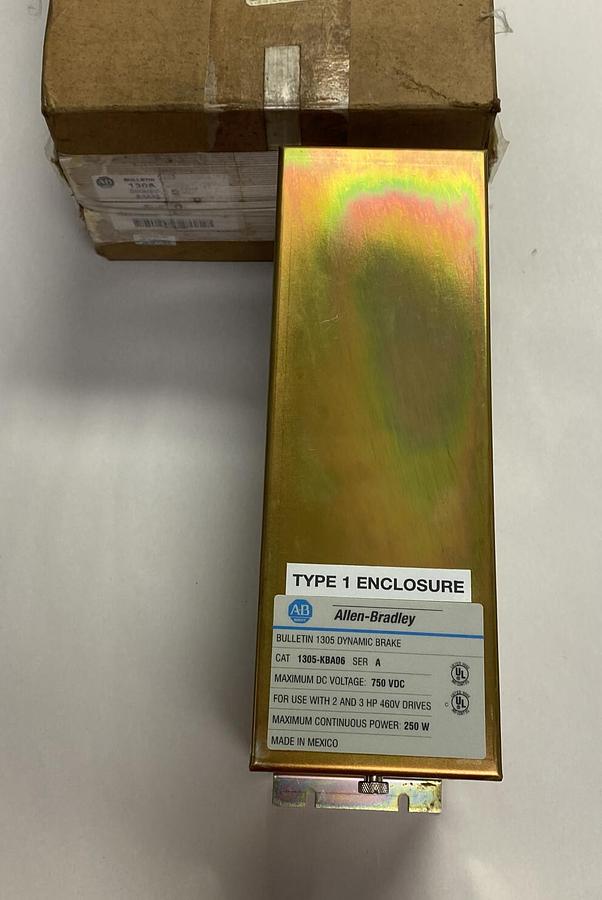ALLEN BRADLEY,1305-KBA06,SER A DYNAMIC BRAKE 2-3 HP DRIVE 750VDC MAX 250WATTS MA