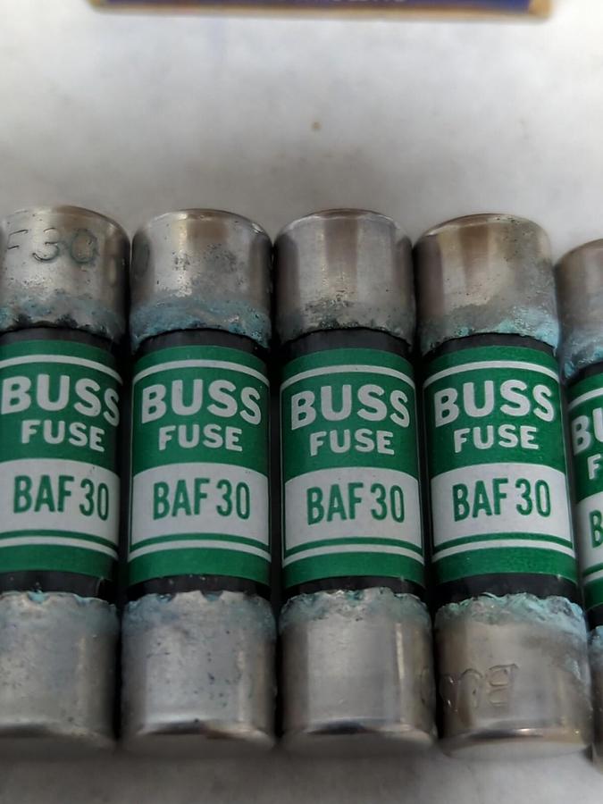COOPER BUSSMANN,BAF-30,30 AMP FUSES BOX OF 10 NOS