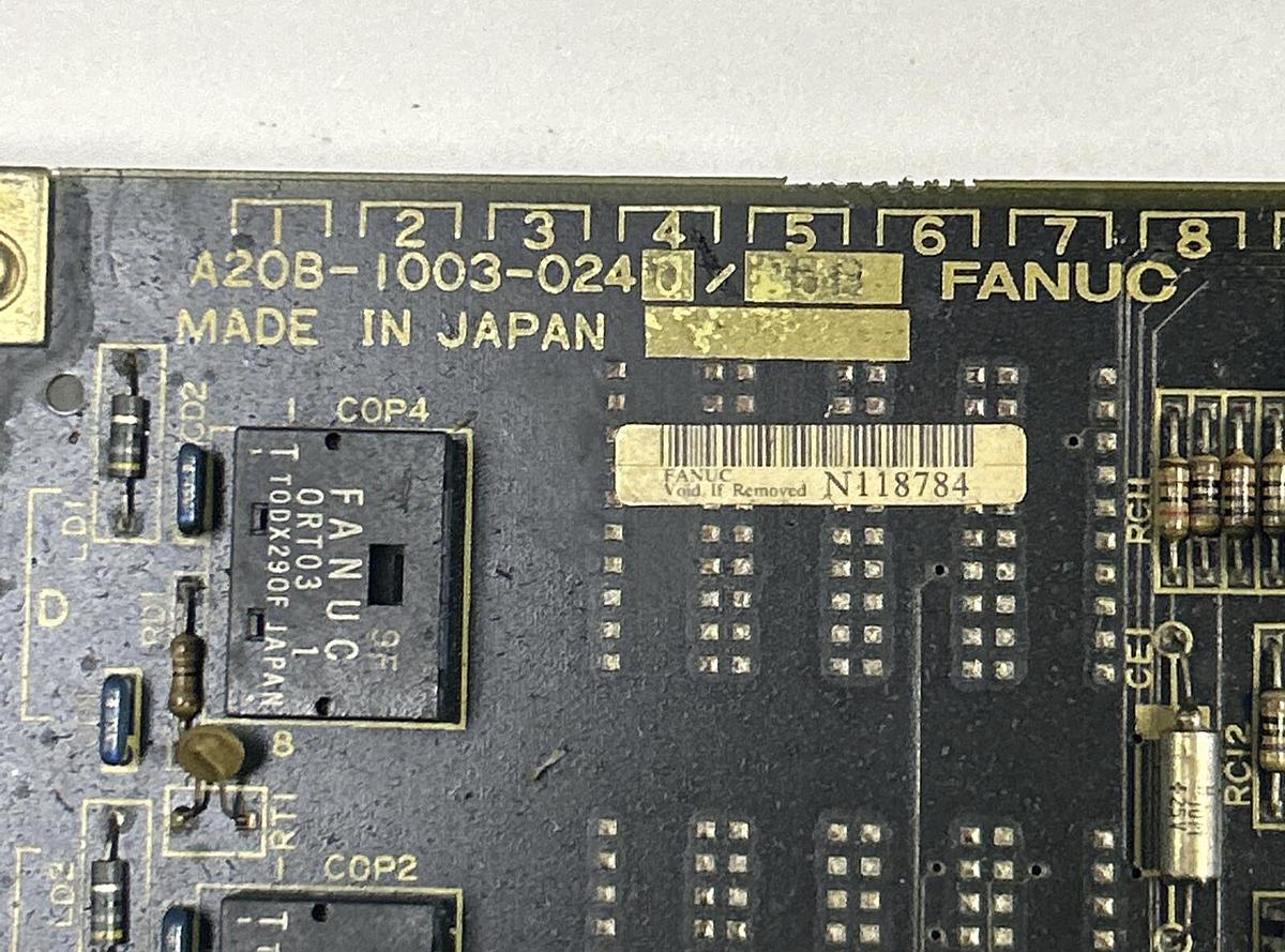 Used FANUC,A20B-1003-0240,PCB CONNECTION BOARD
