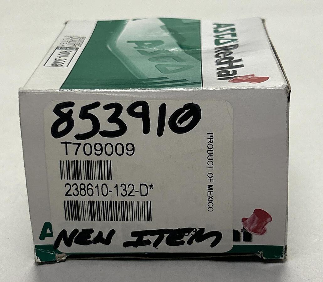 Used ASCO,238610-132-D,SOLENOID VALVE COIL NEW