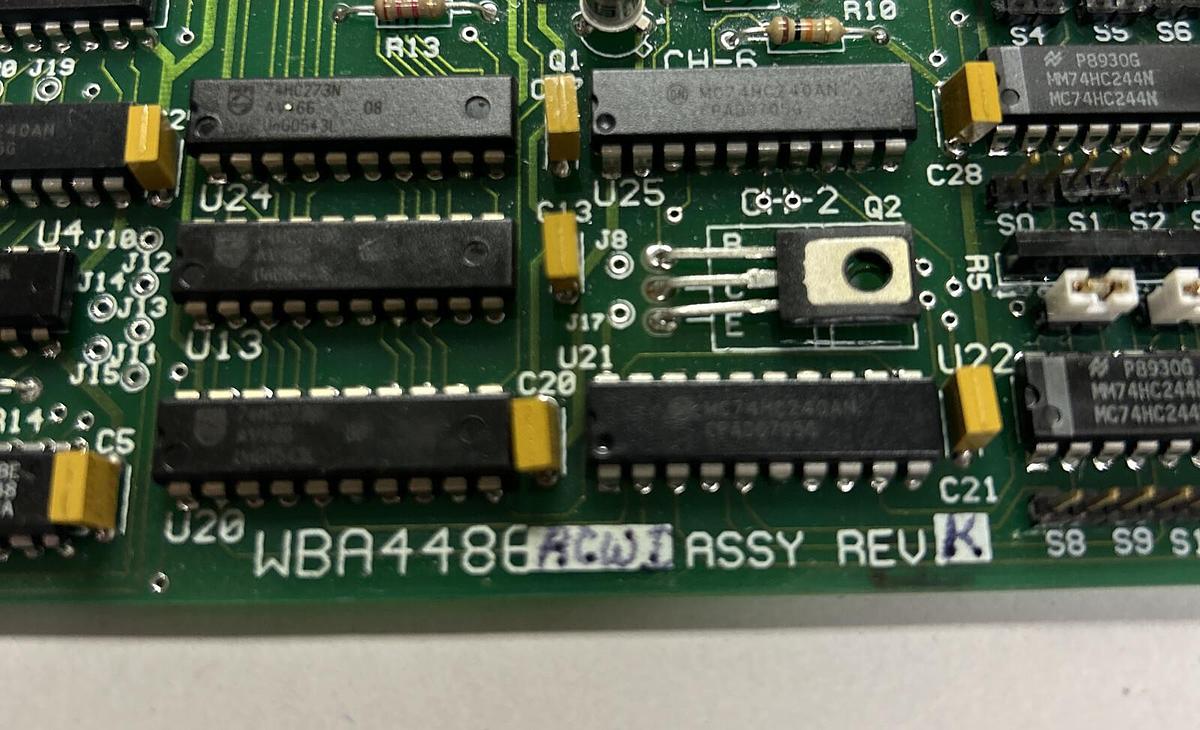 Used HUBBELL,WBA4486,CONTROL BOARD