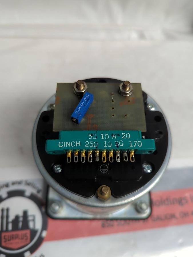 Used YOKOGAWA,103121AERX,PANEL METER 0-300 FPM PRE-OWNED