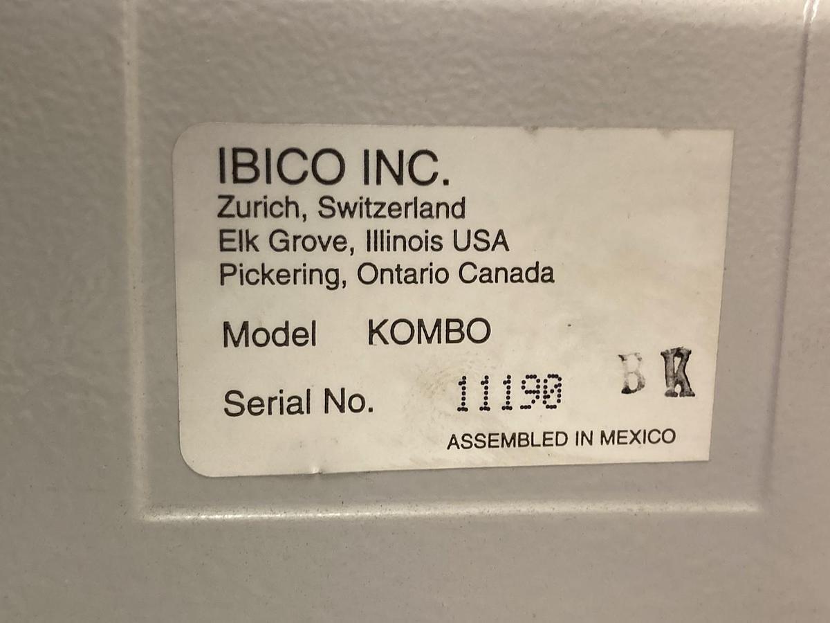 Used Ibico,Model Kombo,Manual Comb Binding Machine Book Binder Heavy Duty