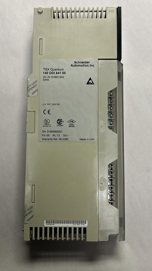 Used SCHNEIDER ELECTRIC MODICON,140DDI84100,INPUT MODULE