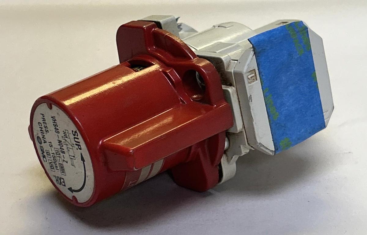 Used SMC,VHS40-N04B-Z,PRESSURE RELIEF VALVE