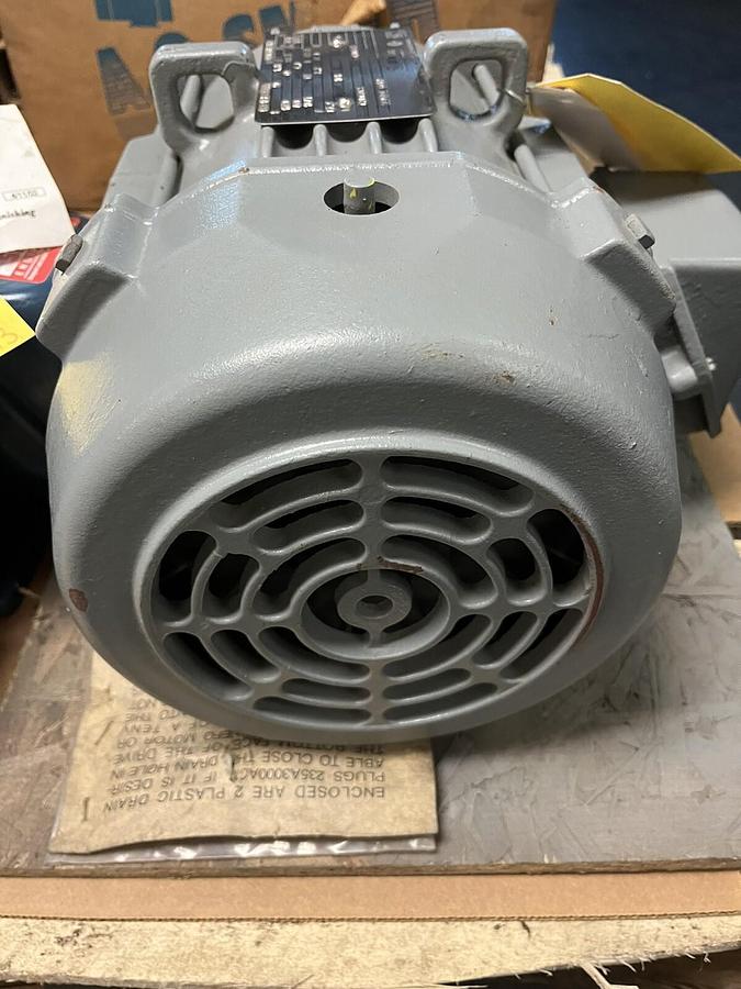 GE,5KE184SSP222,SEVERE DUTY MOTOR 5HP 1750RPM 460V 3PH 184T