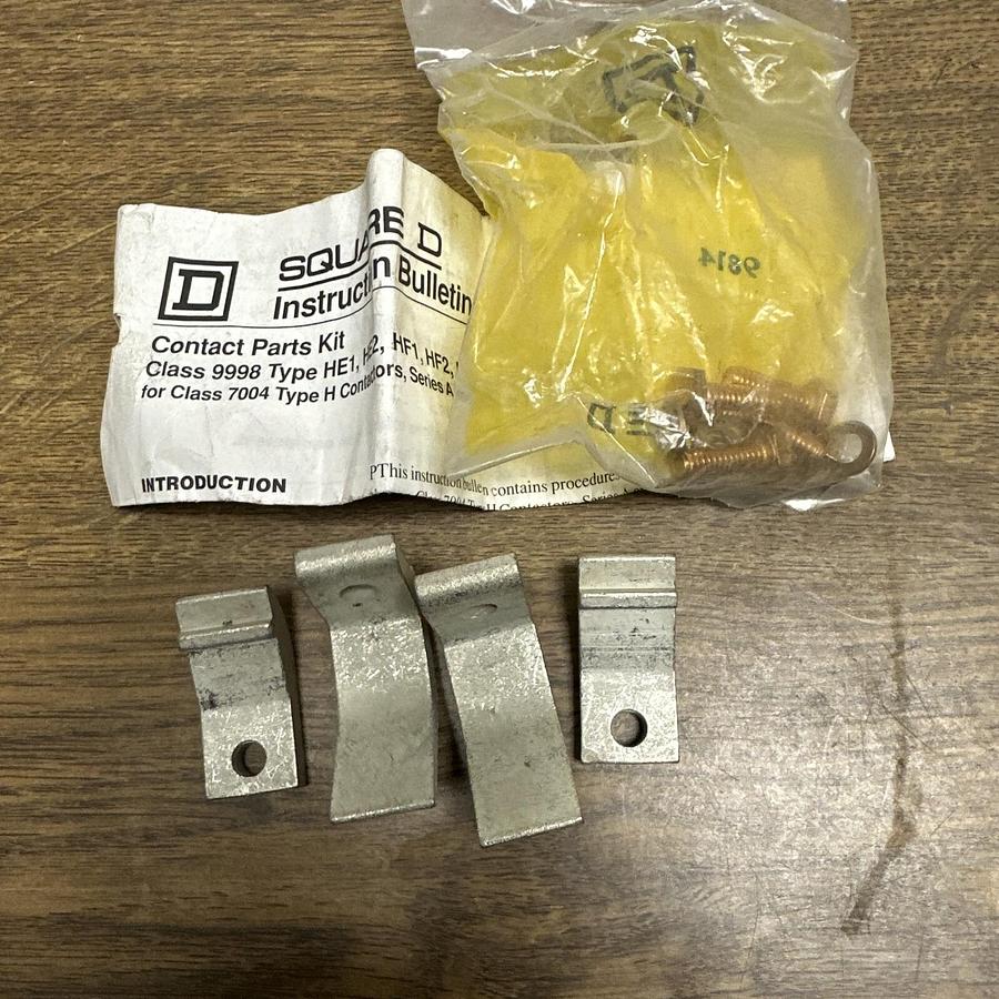Square D,9998 HF-1,Size 4 Contact Tip Kit NOS